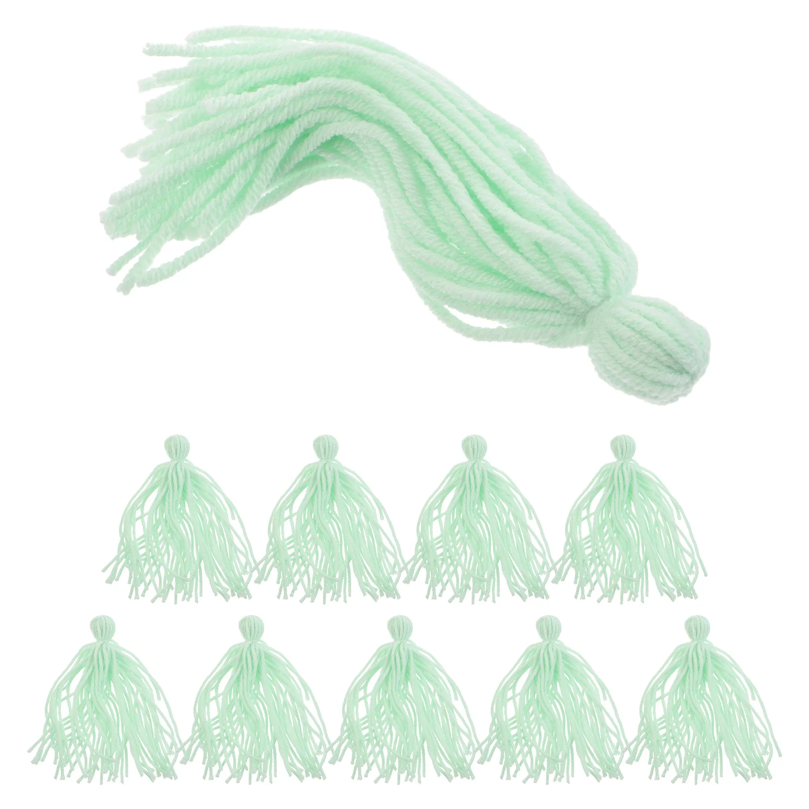 

10pcs Fish Shrimp Spawning Mop Aquarium Accessories Grass Plants Hanging Ears Mops Breeding Aquatic Hideout Safe Materials