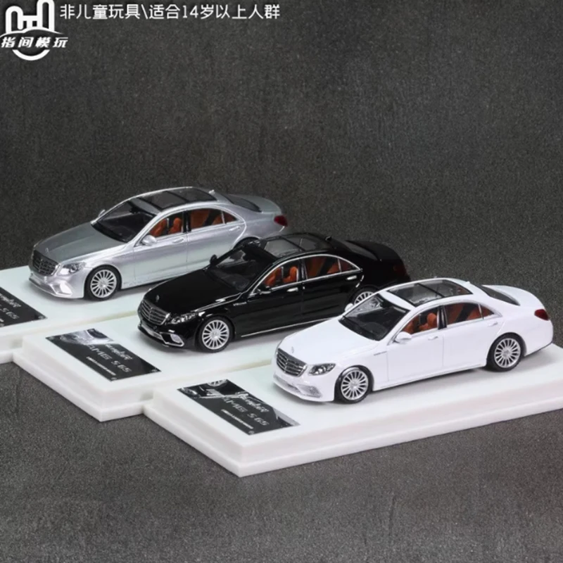 

Fine Works64 1:64 Scale S65 W222 Alloy Simulation Car Model Static Collection Decorated Holiday Gifts Toys Souvenir Gift