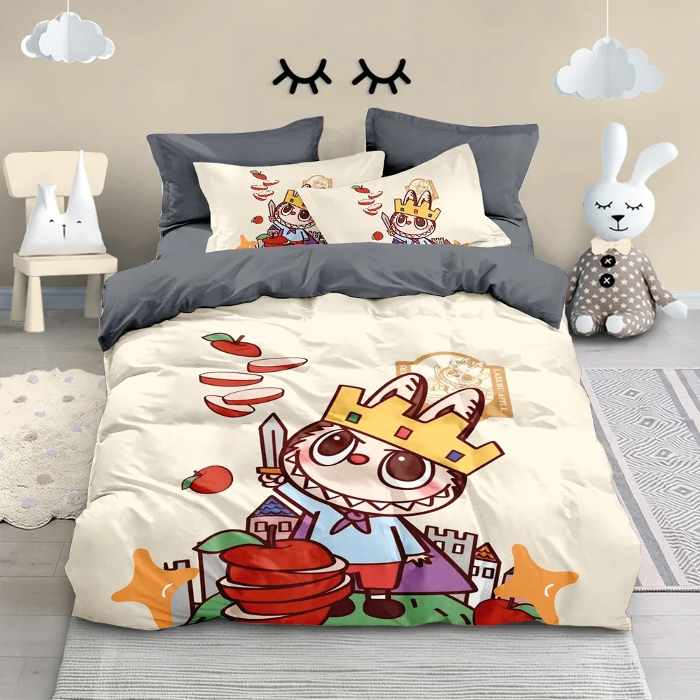 

Cartoon Rabu Bedding Set, Cute Print Duvet Cover Pillow Cover, Suitable for Kids Boy Girl Teen Duvet Cover Set Luxury Gifts