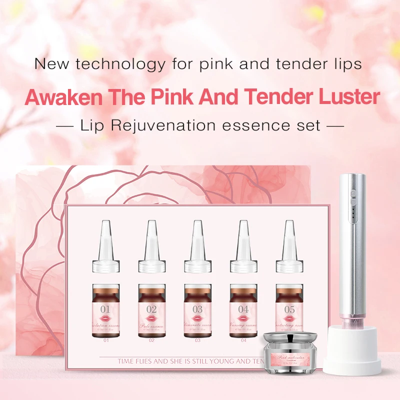 

SOBER SKIN BB Lip for Permanent Makeup Lip Rose Essence Set 3 Steps Pinking Black Lips Beauty Health Supplies