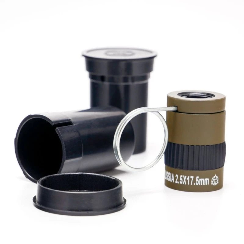 

2.5X17.5mm special agent ultra-miniature finger buckle monocular telescope mini pocket micro telescope macro release