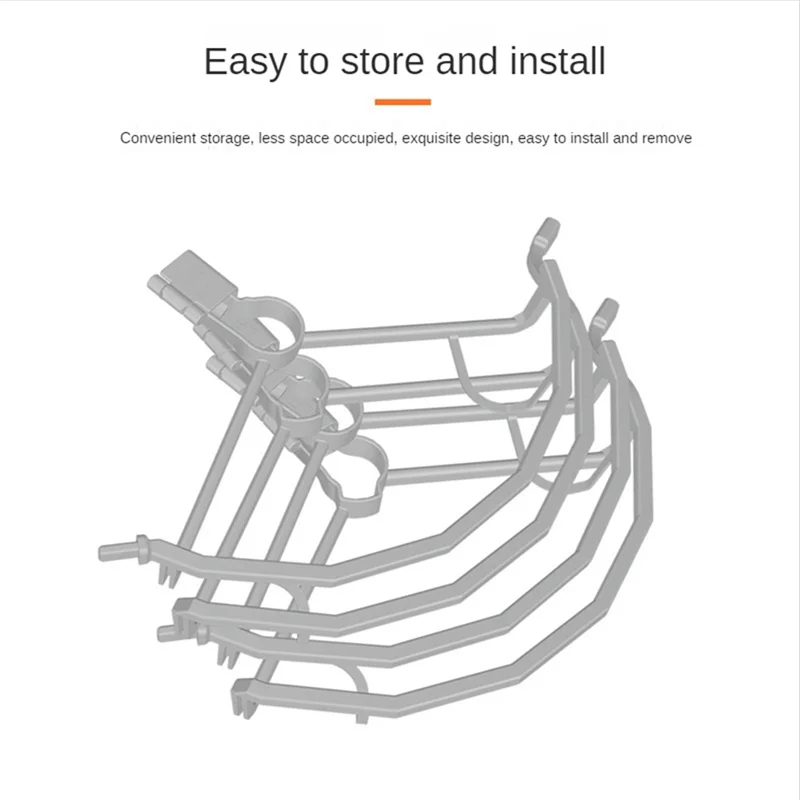 For Mini 3 Propeller Guard Landing Gear Extended Leg Wing Cover Blade Protector for Mini 3 Pro Accessories