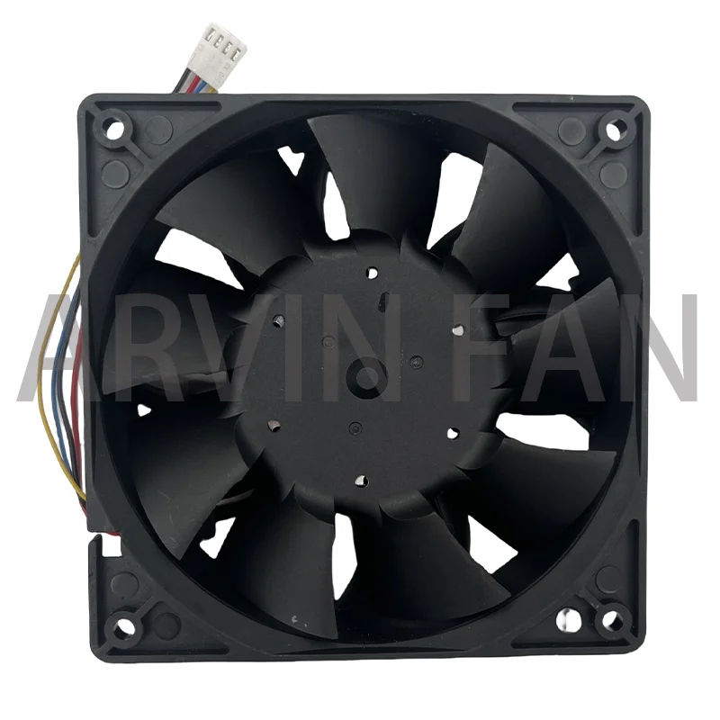 Imagem -02 - Ventos Originais de Impulsionador Pwm Fan Violência para Bitcoin Mineiro Super Cooling 12cm 12038 12v 3.9a 252cfm