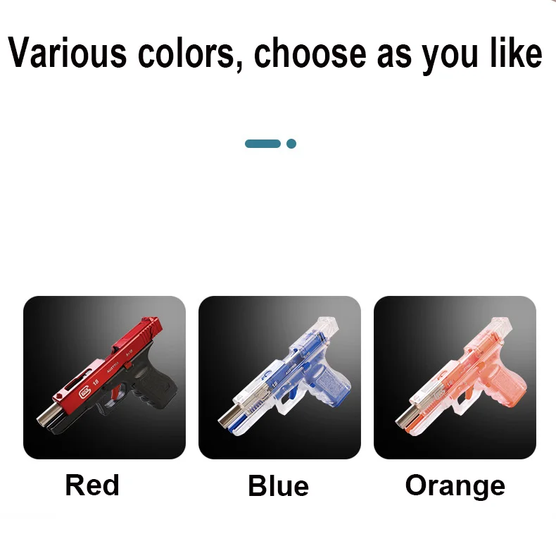 الأطفال Gloc-k غرفة فارغة معلقة رشاش لعبة بندقية الإفراج السريع دليل الصبي Q1 مجلة الأطفال السفلى