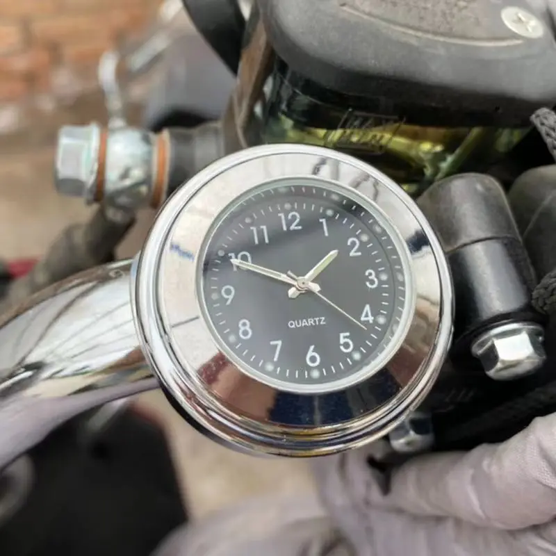 Motorcycle Waterproof Clock Bike Handlebar Mount Watch Alloy Fashion Bicycle Moto Parts for benelli tnt 125 yamaha mt 07 Aprilia