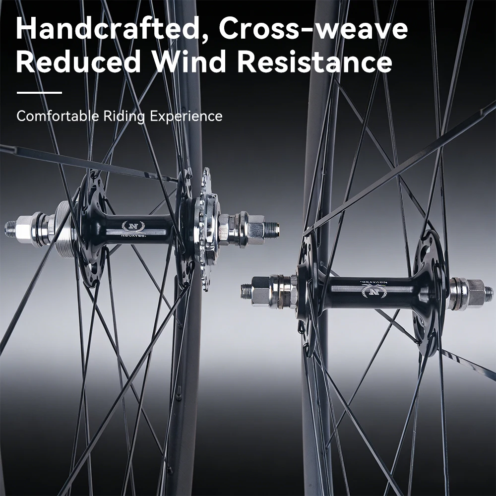 

700C Track bike Carbon wheelset fixed gear flip flop 38mm 50mm 60mm 88mm deep 25mm width clincher bicycle wheelset