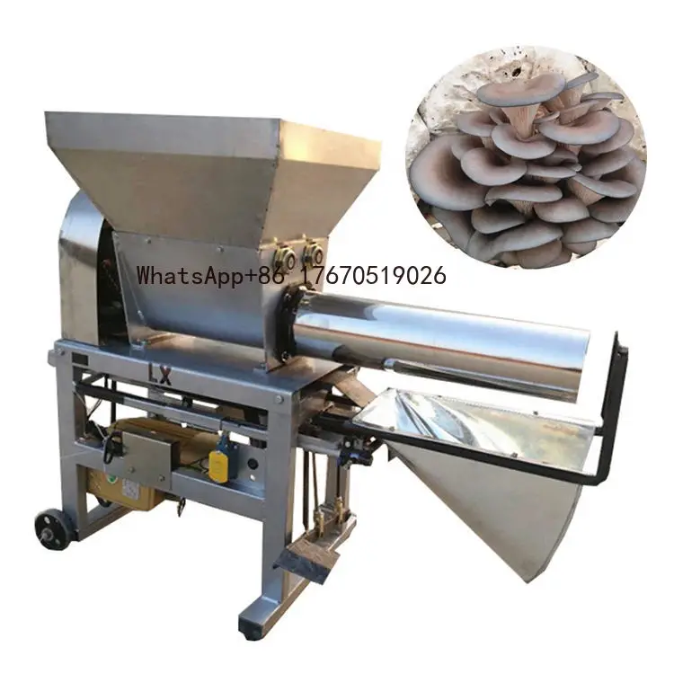 Small Mushroom Filling Machine Mushroom Cultivation Bag Filling Machine Growing Stick Bagging Machine for Edible Fungus Mycelium