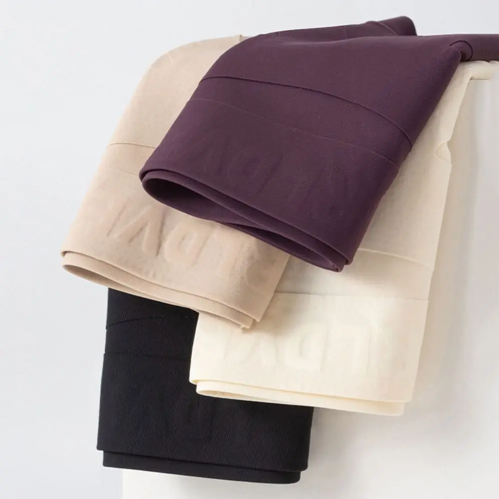 ملابس داخلية عالية الخصر من القطن المنشعب ملابس داخلية بدون خياطة للنساء للتحكم في البطن وحزام متقاطع ورافع للمؤخرة يوميًا #4