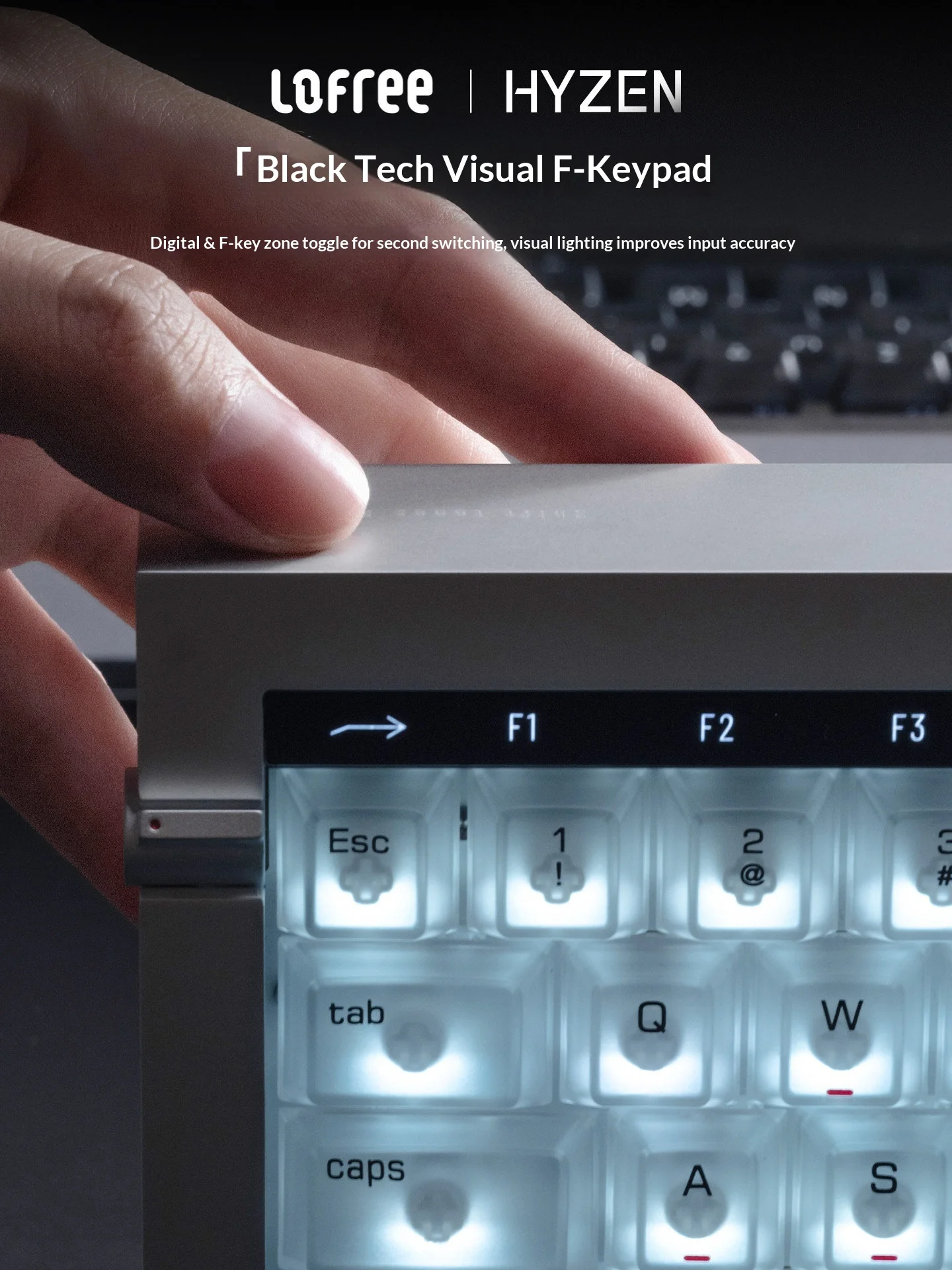 Lofree Hyzen 67 Magnetic Axis Mechanical Keyboard Tri Mode 8k