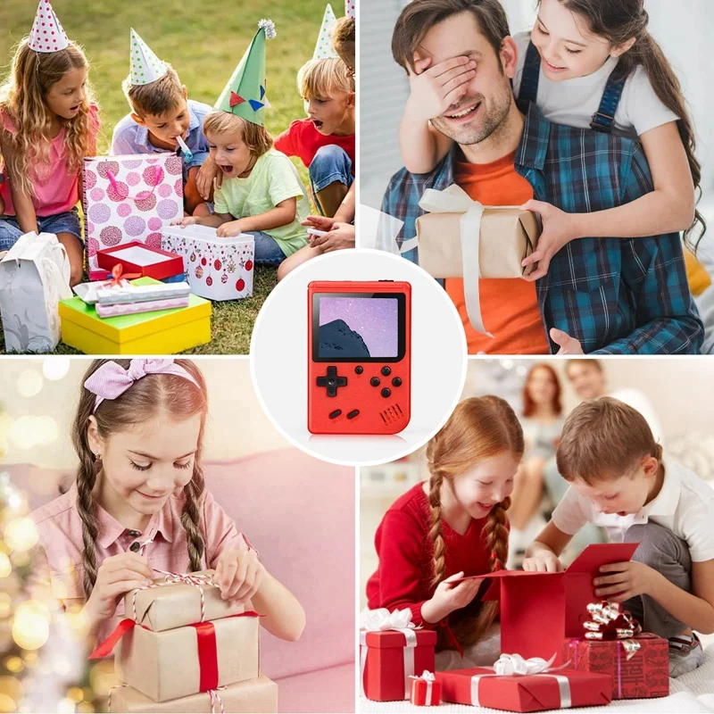 Console de jeu rétro pour enfants, contrôleur B, écran 2.4 ", 400 jeux