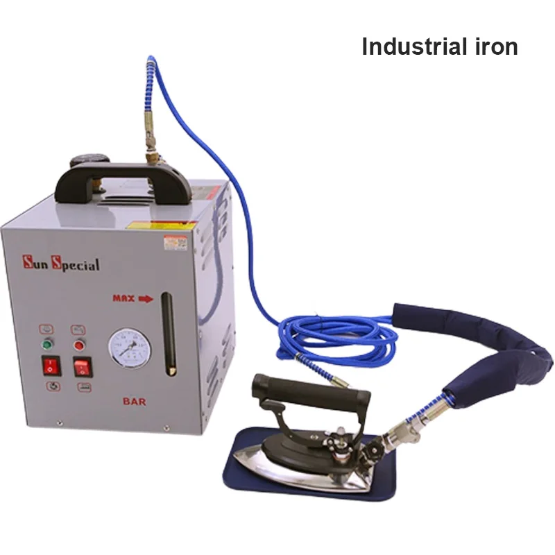 

KOTUMY Industrial Pressure Steam Electric Iron Dual-Purpose Hanging Ironing Machine Electric Heating Steam Boiler Iron 220V