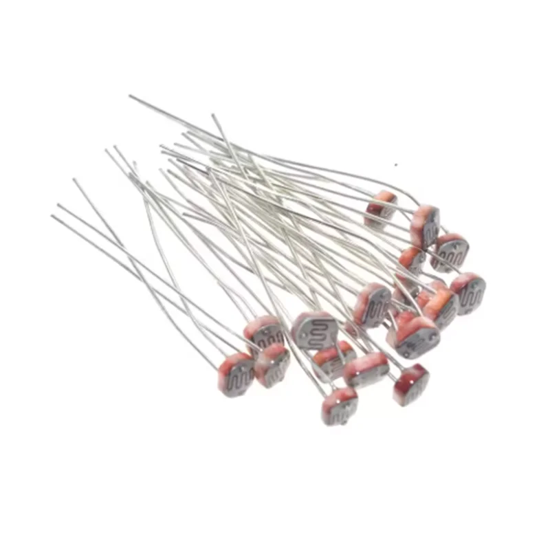 10 個 LDR 写真感光抵抗器光電フォトレジスタ 5528 GL5528 5537 5506 5516 5539 Arduino の DIY