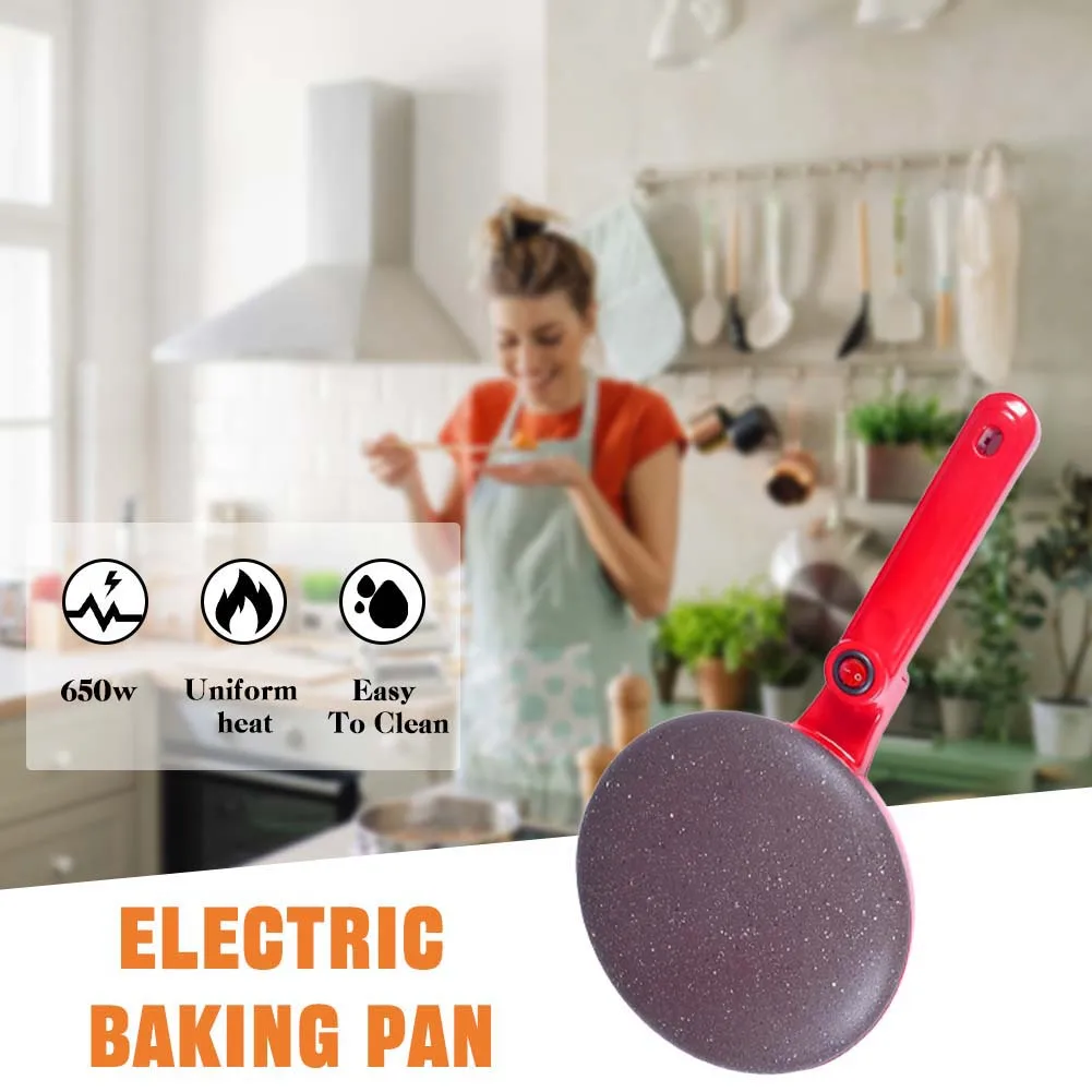 

Spring Cake Pancake Machine Portable Multipurpose Toasting Pan For Breakfast Making