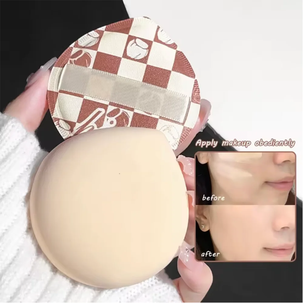 Dry and wet makeup puff sponge soft Korean style cute elastic marshmallow soft cushion makeup foundation set