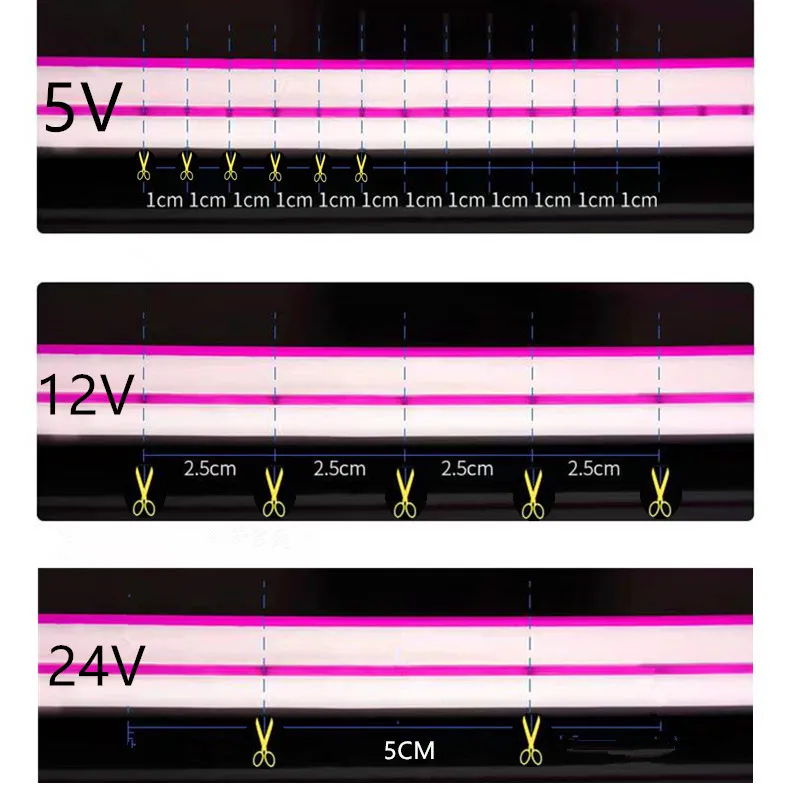 5V 12V 24V LED neonové svléknout se lehký 6mm úzký lano flex páska křemík trubice pult vodotěsný DIY značka červená zelený modrá žlutý růžová bílá