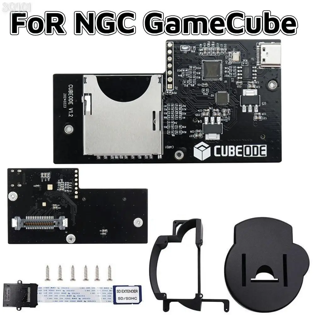

Эмулятор оптического привода CUBEODE V1.2 для GC Loder Swiss SD2SP2, замена Plug and Play для игровой консоли NGC GameCube