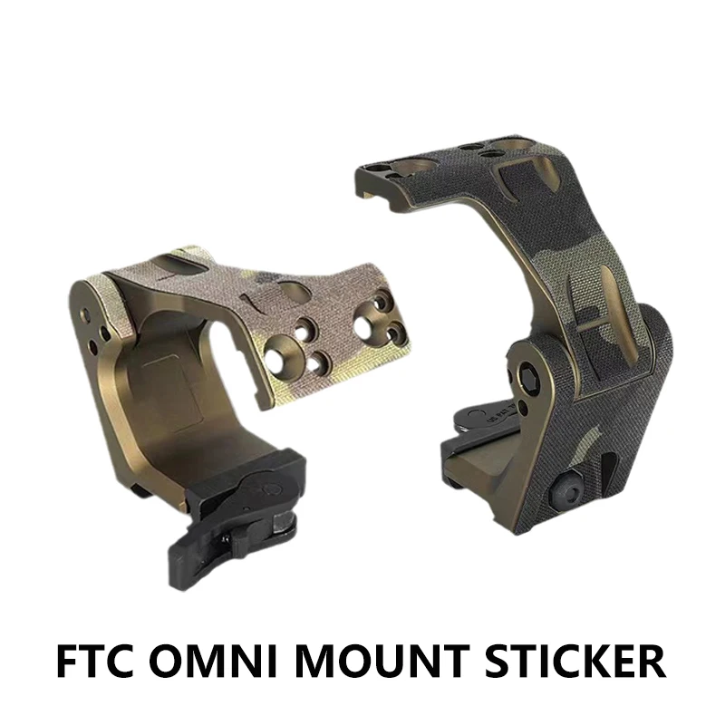 Tactical OPTIC Wrap Fabric Protective Sticker Scope Skin For FTC OMNI Mount