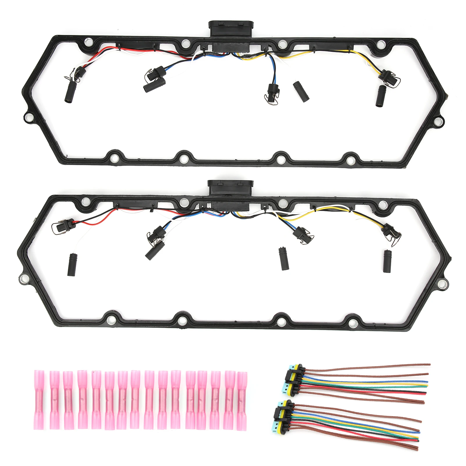 

Car Accessory Valve Cover Gaskets with Harness Set F41Z‑6584‑AA Fit for Ford 7.3L 1999-2003 Valve Cover Harness