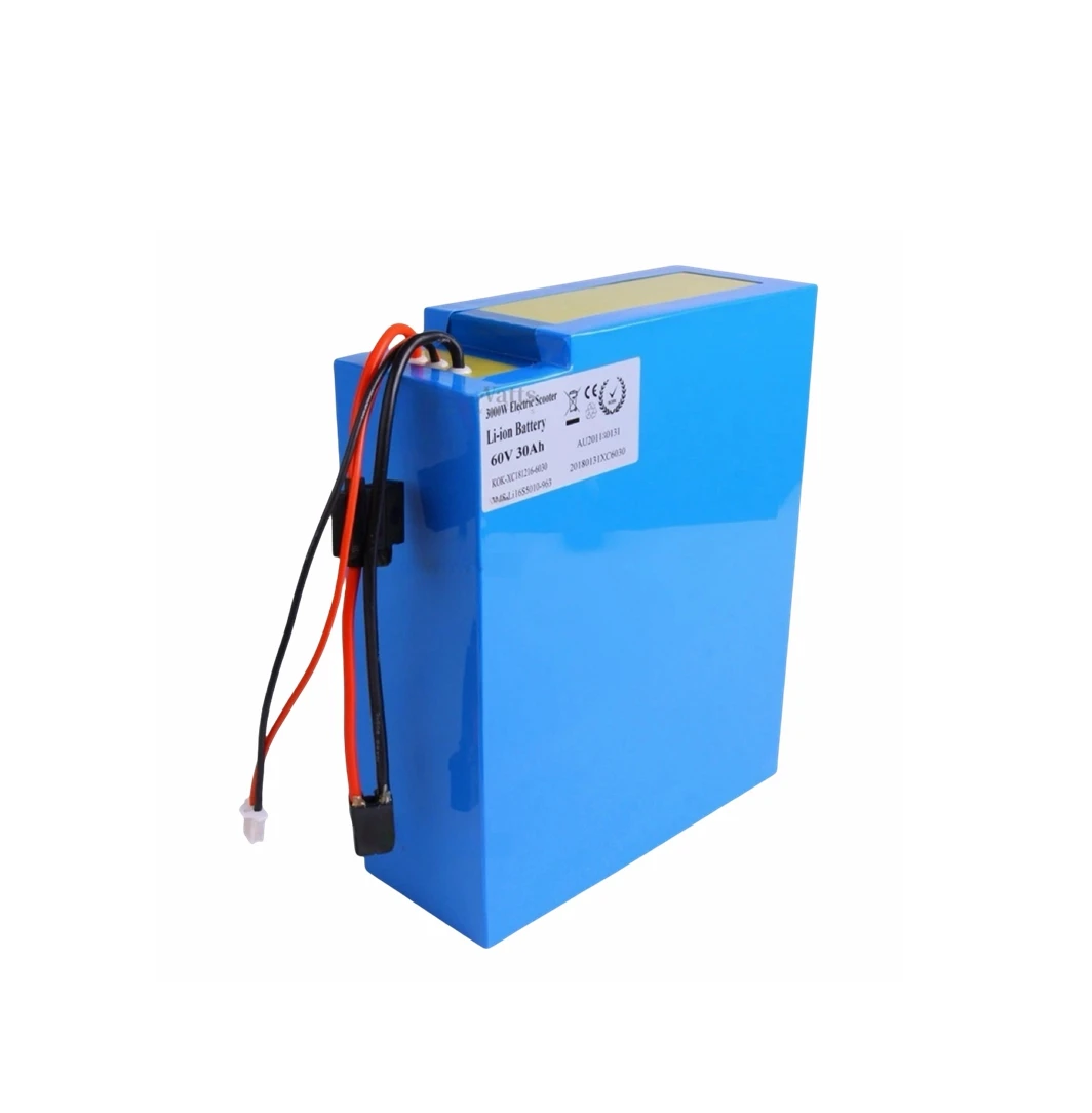 60V lithium iron phosphate battery 20-100Ah, suitable for multiple specifications, 2-5KW motor power supply+charger