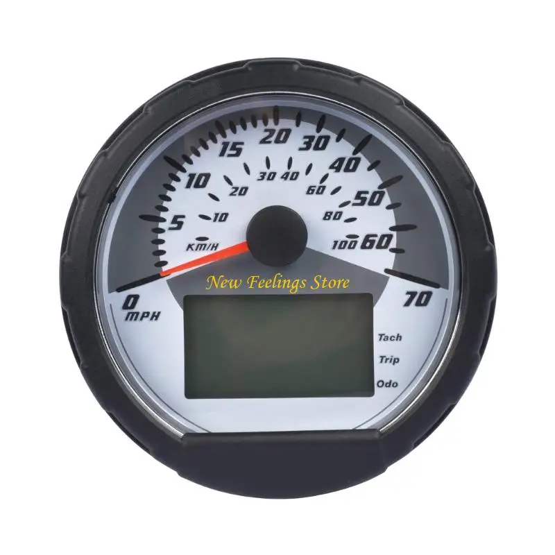

J6BF Hard Speedometer Cluster Replacement Features LCD Screen LCD Digital Gauges Cluster Assembly Easy Installs for Vehicle