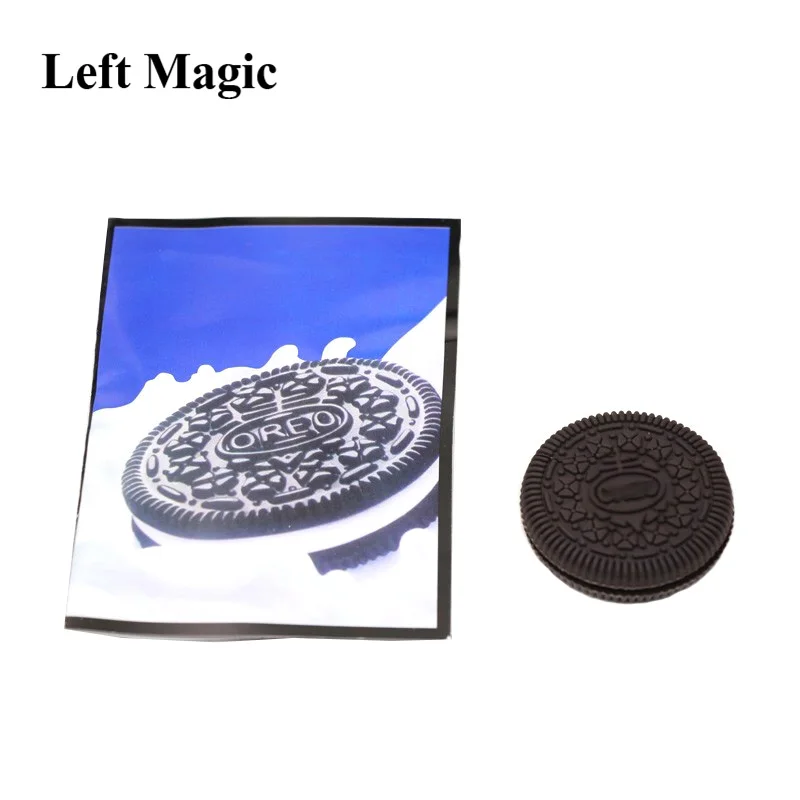 Biscuit Bitten Restored Magic Tricks Easy To Do Close Up Street Props Illusion Mentalism Comedy Accessories