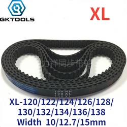 GKTOOLS 120/126/130/138 XL Timing Belt Width 10/12.7/15mm Perimeter 304.8/320.04/330.2/350.52mm Rubber Belt Inch trapezoid