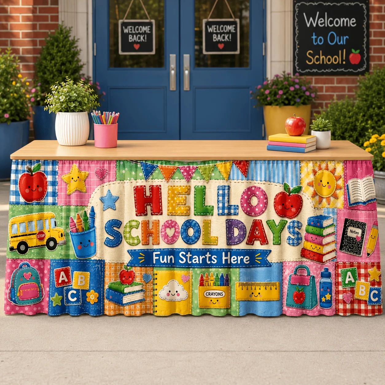 Suitable for back-to-school parties, teacher tea parties, educational exhibitions, classroom activities, libraries, and buffets.