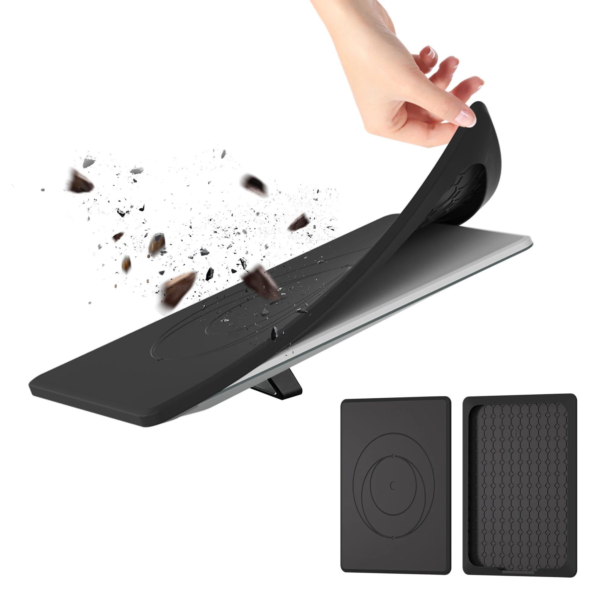 Silicone Protective Case for Starlink V5,Heat Dissipation Texture,UV and Waterproof,No Signal Blockage,Anti-Impact Cover