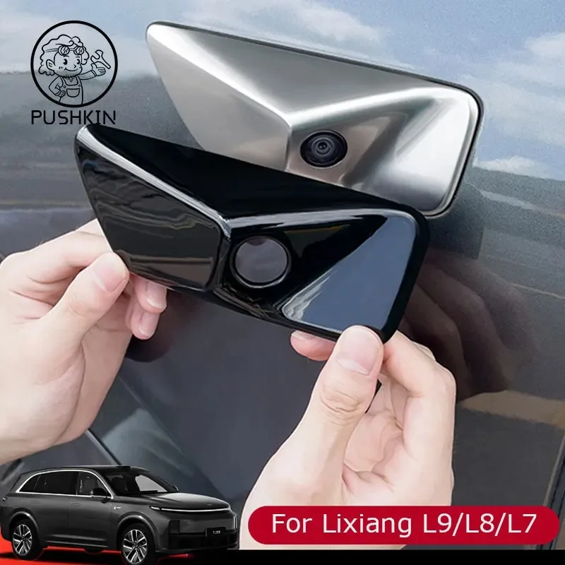 For Leading Ideal LiXiang 2022 2023 L7 L8 L9 Side Standard Leaf Board Stickers Side Camera Protection Cover Accessories