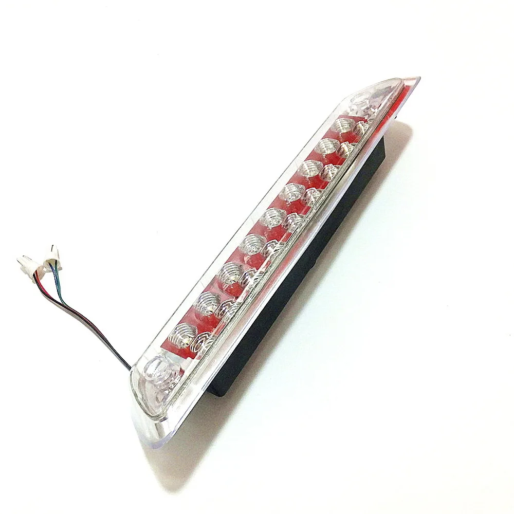 يوليو كينج تسليط الضوء على أضواء الفرامل الإضافية الحمراء المتوافقة مع فورد F-150 F-250 F-350 2009-2014، ضوء النهار الأبيض DRL