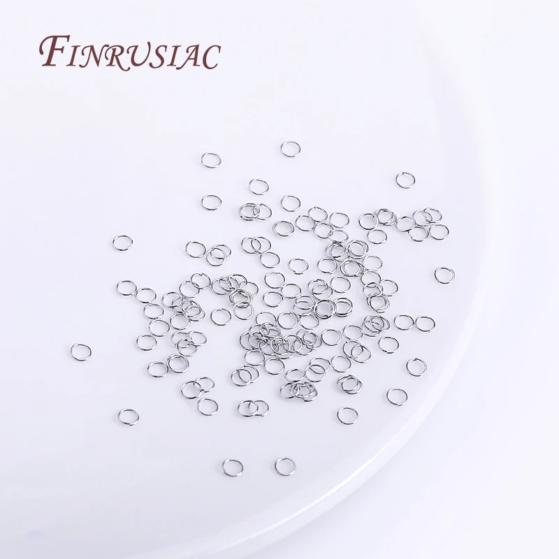 50–200 Stück 3–10 mm 18 Karat vergoldete Biegeringe, offene geteilte Ringverbinder für DIY-Schmuckherstellung, Großhandelsartikel – Detail 27
