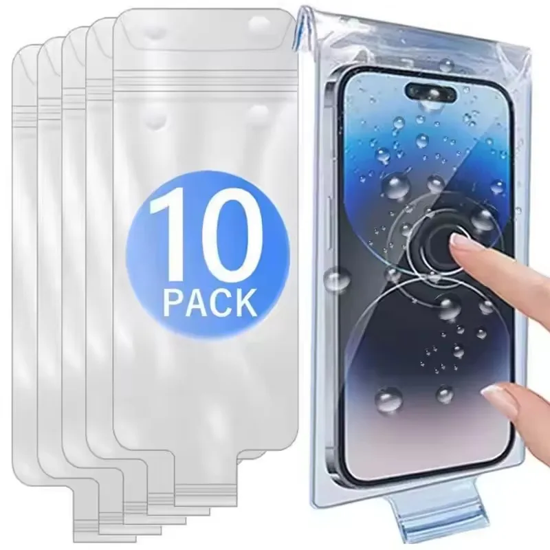 Universal Waterproof Phone Pouch for Swimming and Beach Use