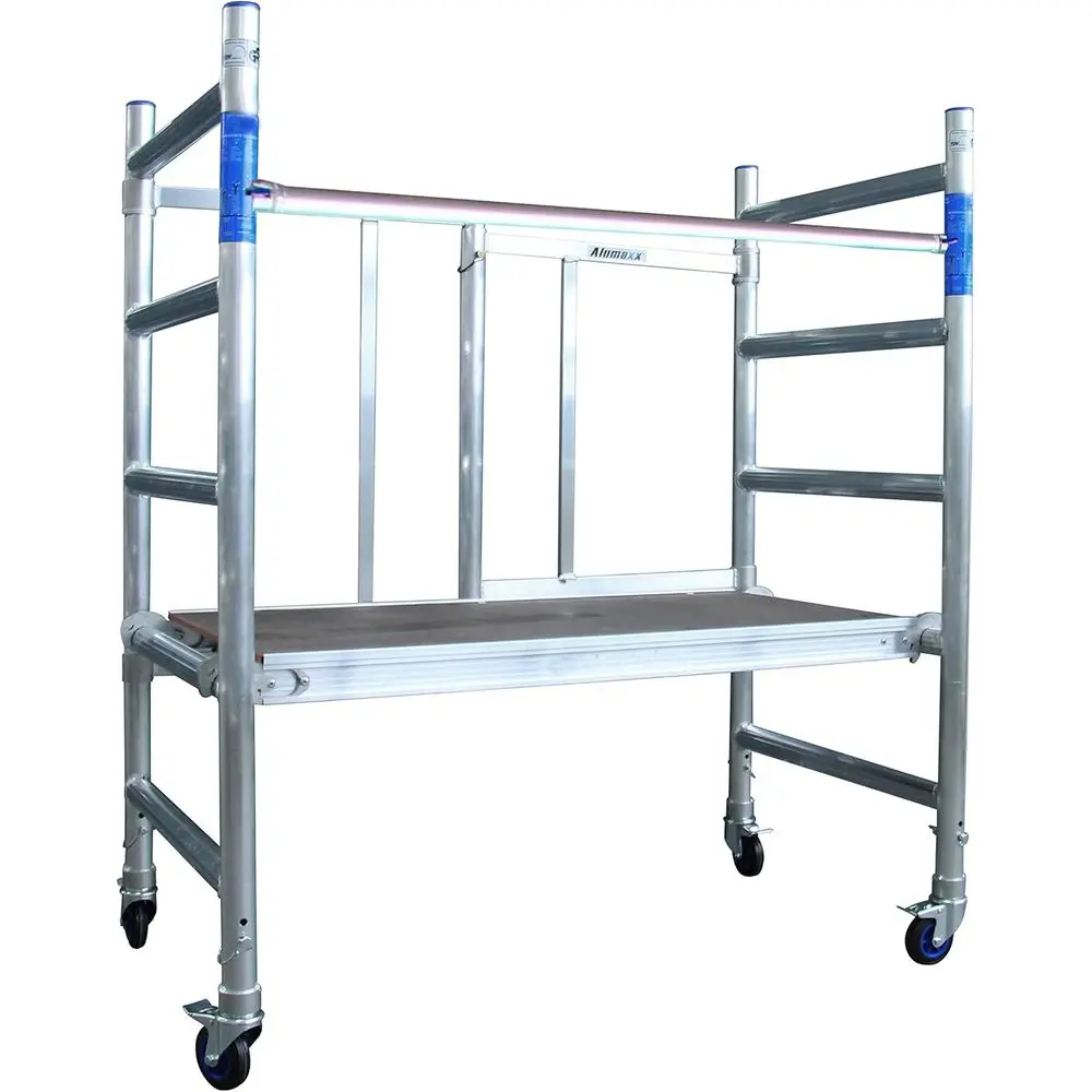 Alumexx X-UP Multi-Position Ladder, 9ft Reach, Supports 330 lbs