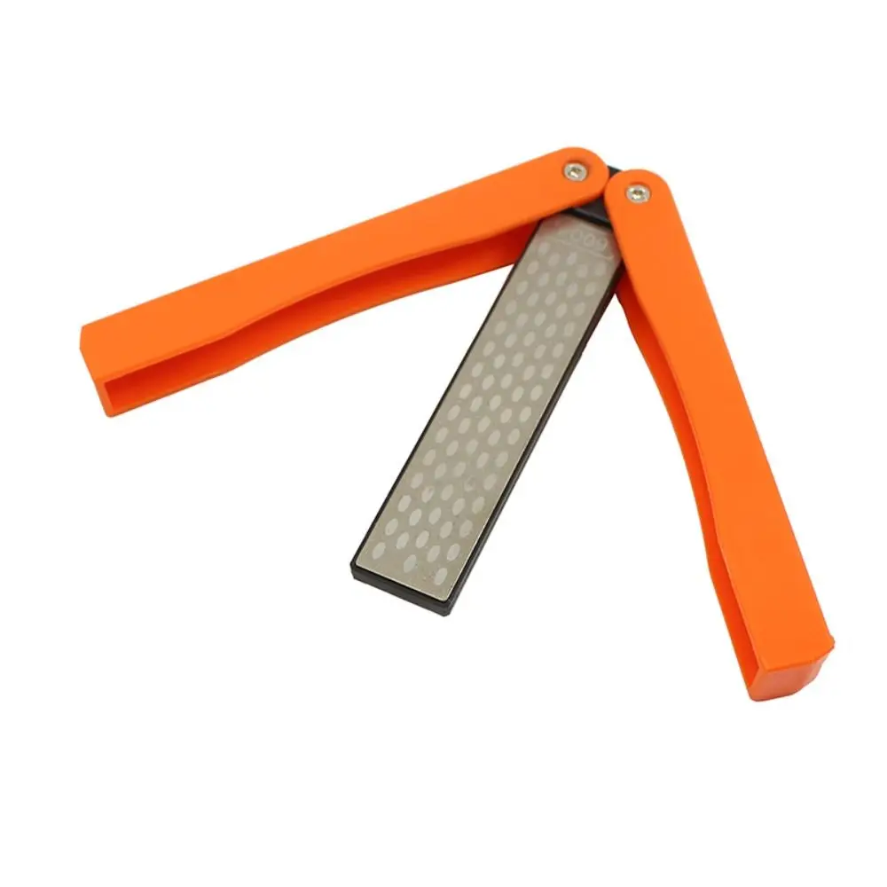 New Double Sided Foldable Knife Sharpening Stone Outdoor Portable Pocket Sharpener Diamond Knife Sharpening Stone Kitchen Tool