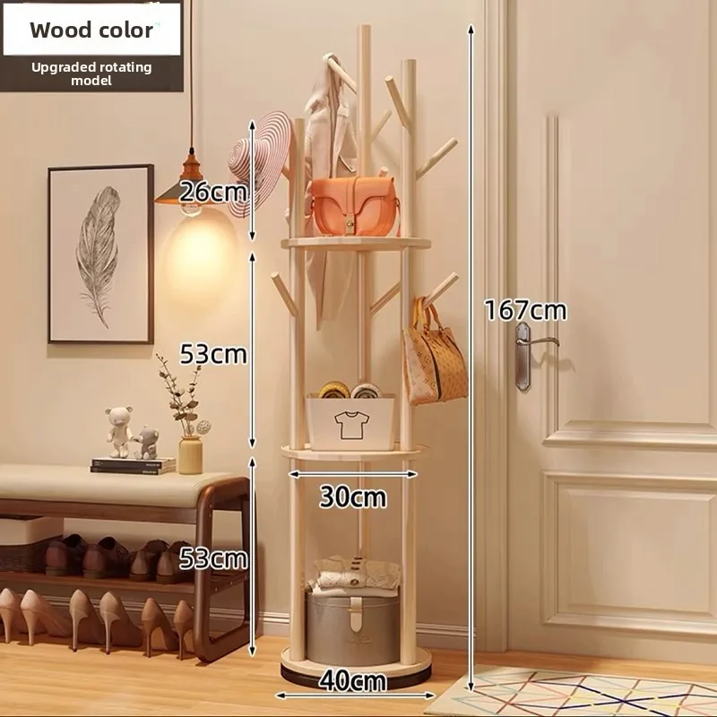 Freestanding Coat Rack Space Saving Clothes Organizer Living Room Bedroom Coat Hanger Stand Garment Rack Clothes Stand