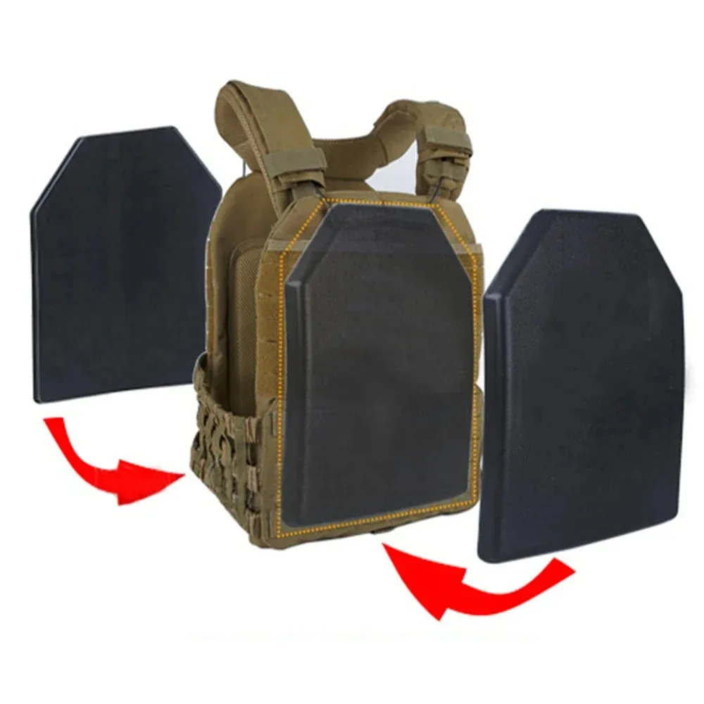 2Pcs Airsoft Tactical Vest EVA Plates For Body Armor Vests Insert Foam SAPI Shock Plate Hunting Paintball War Game Protective