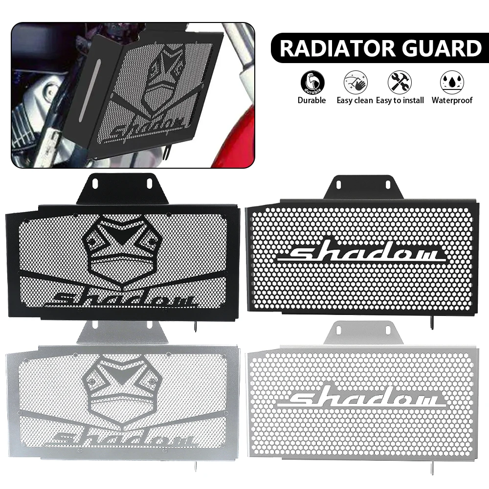 Motorcycle Radiator Grille Guard Protector Cover For HONDA VT125 SHADOW 1999-2007 VT 125 VT-125 Shadow 2002 2003 2004 2005 2006