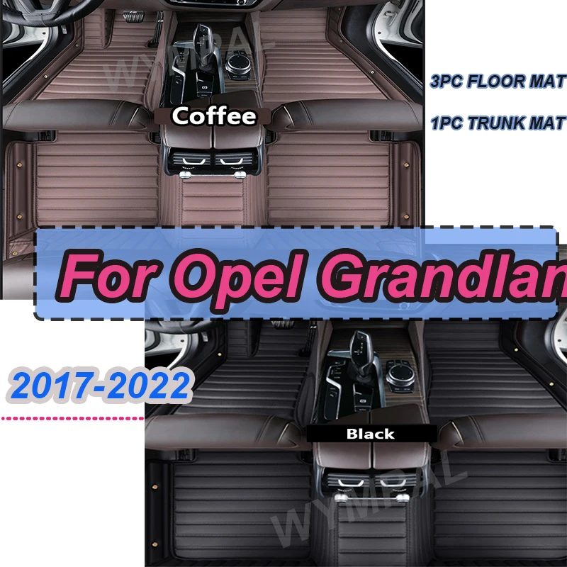 

Коврик LUXURY для Opel Grandland X 2017 ~ 20222, ковер, противогрязный коврик, автомобильные коврики, полный комплект, Tapete De Carro, напольные автомобильные аксессуары