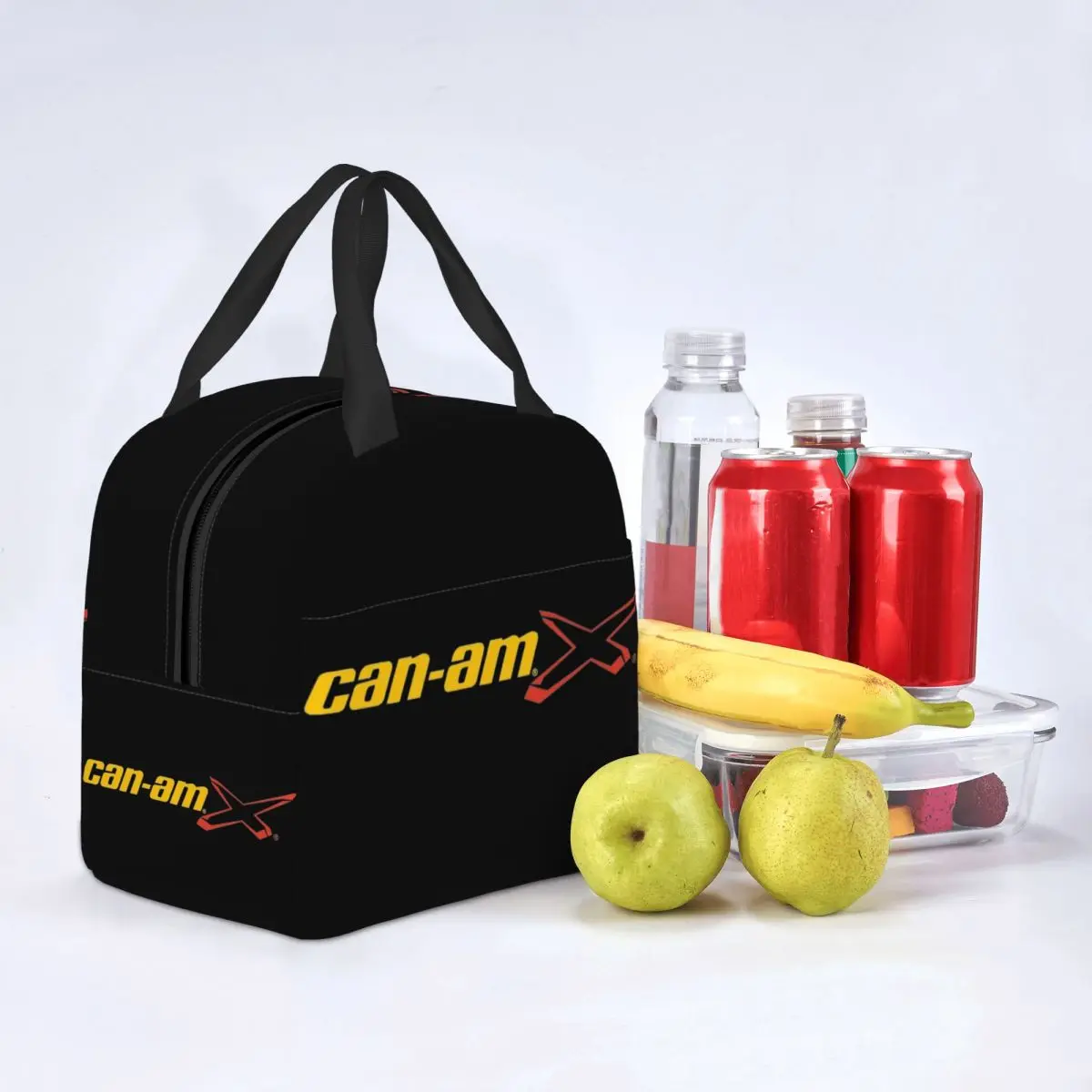 Can I Am Team Motocycle Merch Insulated Lunch Tote Bag For Travel Food Storage Bag Reusable Thermal Cooler Lunch Box