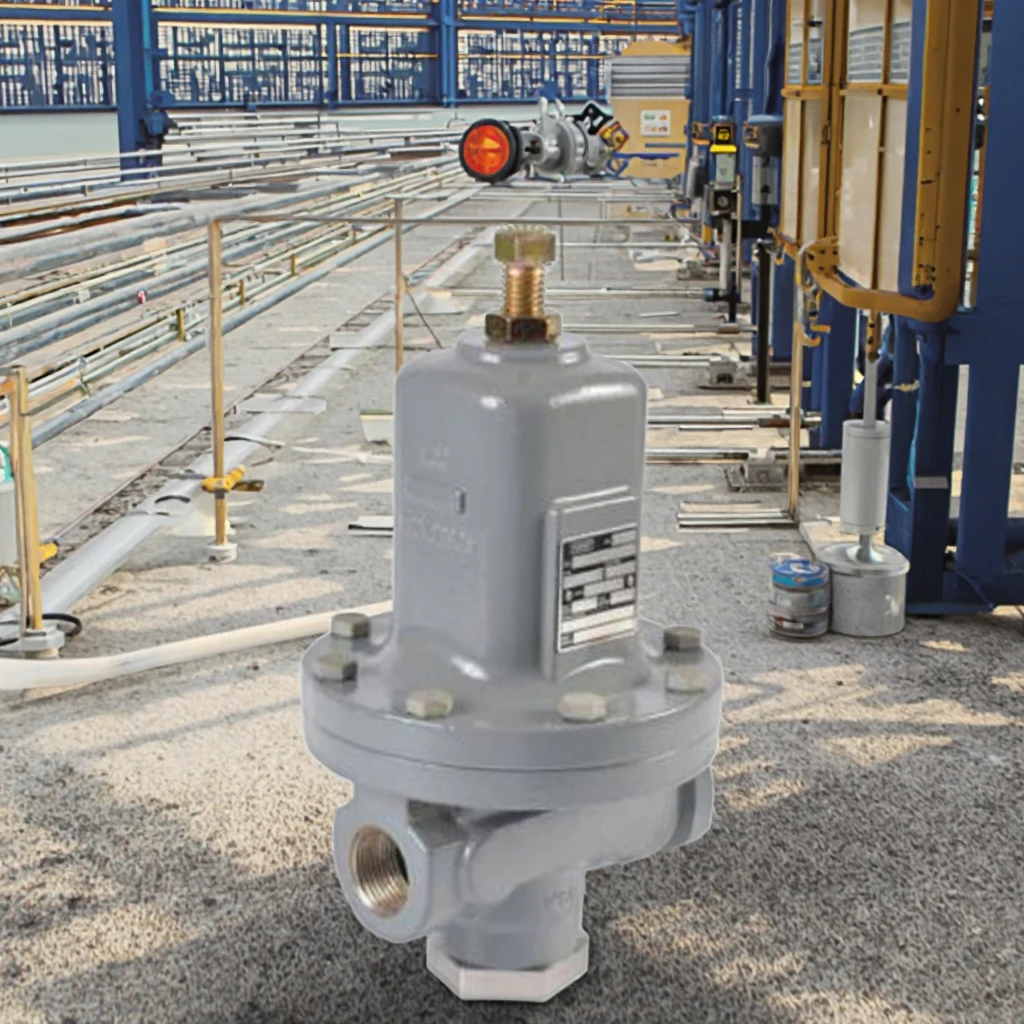 EXCELAMEC MR95 Burner First Stage Regulator DN25 Vaporizer Natural  Pressure Reducing Valve 175kg/h