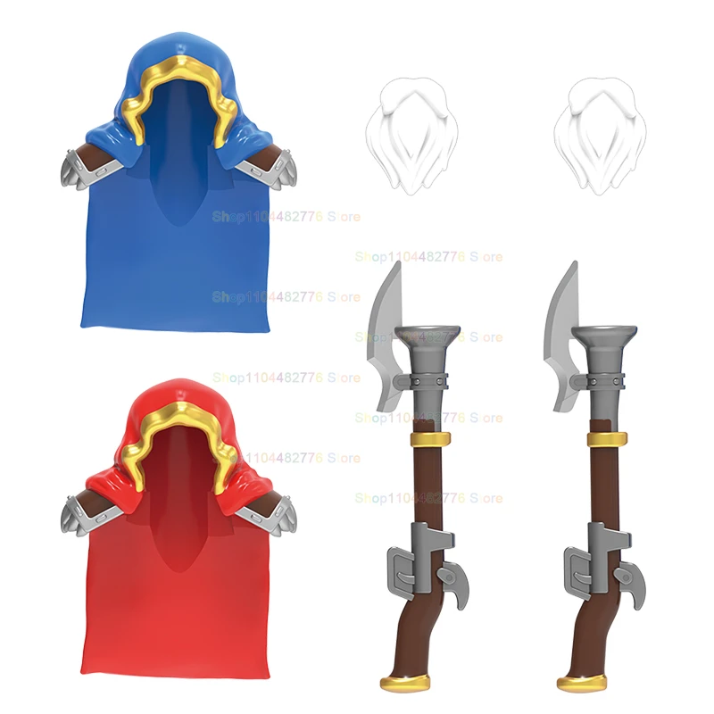 

DT020 DT021 фигурки гномов, средневековые солдаты Musketeer, строительные блоки, аксессуары, креативный декор, детские игрушки, подарки