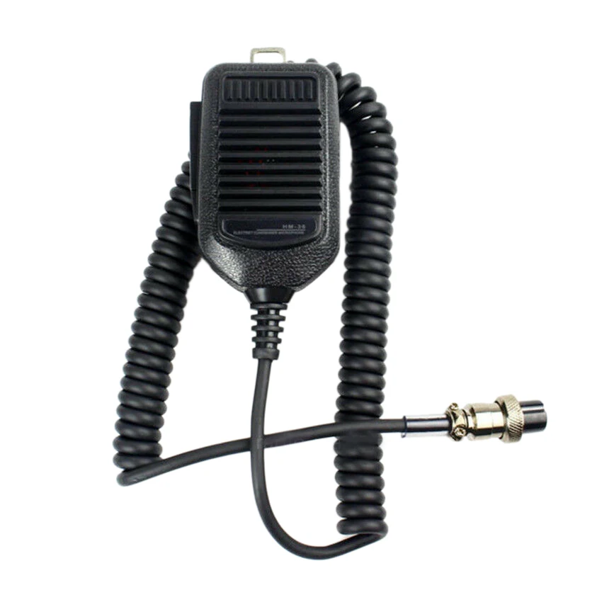 Altavoz de mano con micrófono para ICOM, Radio, HM-36, IC-718, IC-78, IC-765, IC-761, IC-7200, IC-7600