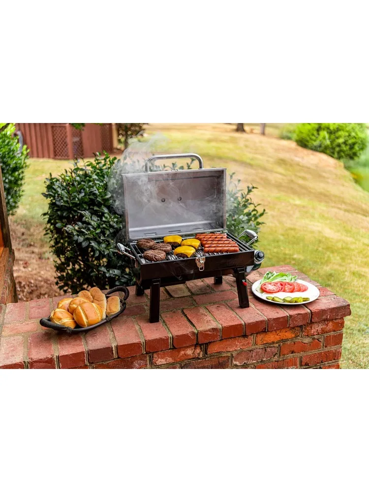 Stainless Steel Portable Liquid Propane Gas Grill