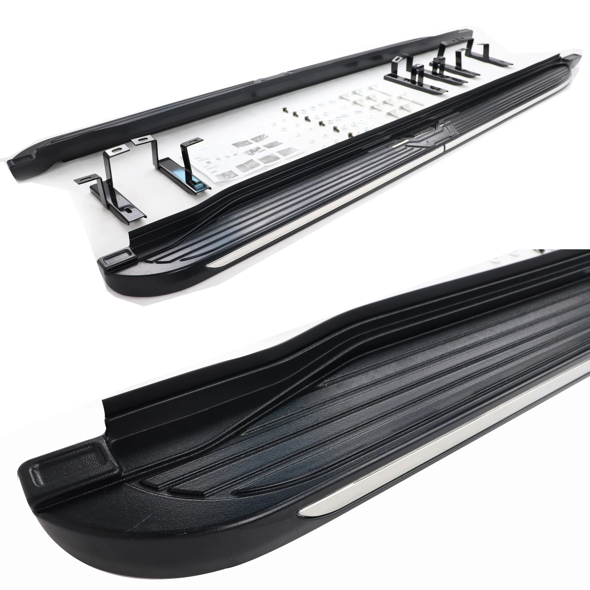 OE side step nerf bar running board UNTUK Volkswagen Talagon VW Teramont Atlas, model asli, bor gratis, tebal & melebar, direkomendasikan