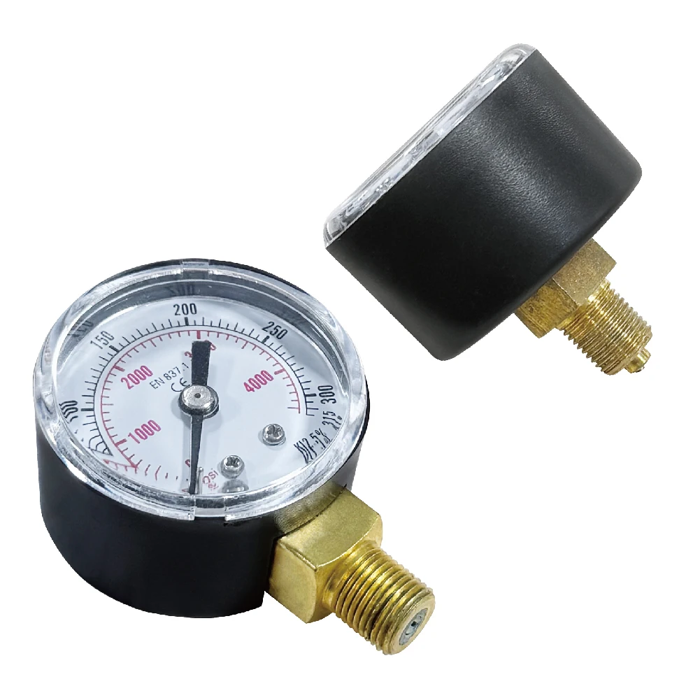 

KI2.5% 4cm Iron Case 1/8BSP hpa gauge 4500psi pressure gauge manometer hpa pressure gauge for FX Accessories,two options availab