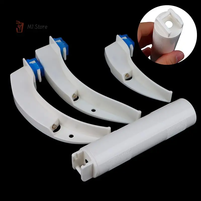 Anestesia Laringoscópio Lâmina Endoscópio Intubação Endotraqueal Faringe Drug Delivery Device Descartável