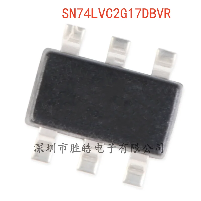 

(10PCS) NEW SN74LVC2G17DBVR 74LVC2G17 Two-Way Helmut Schmidt Triggers The Buffer Chip SOT-23-6 Integrated Circuit