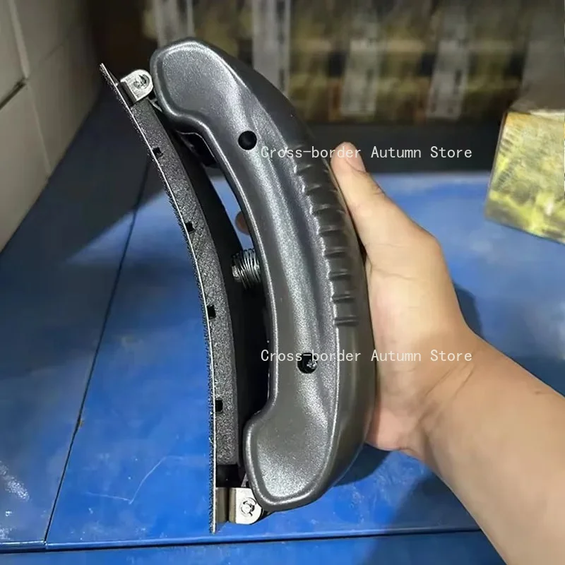 70x198mm Elastic Push Plate Self-Adjusting Multi-Functional Hand Grinding Board for and Paintwork, Automotive Sanding Tool