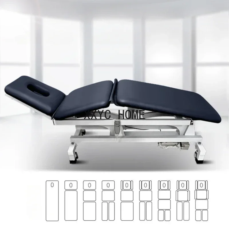 Electric Multifunctional Massage Table Physiotherapy Motion Recovered Train Massage Table Camilla Masaje Beauty Furniture QF50MT