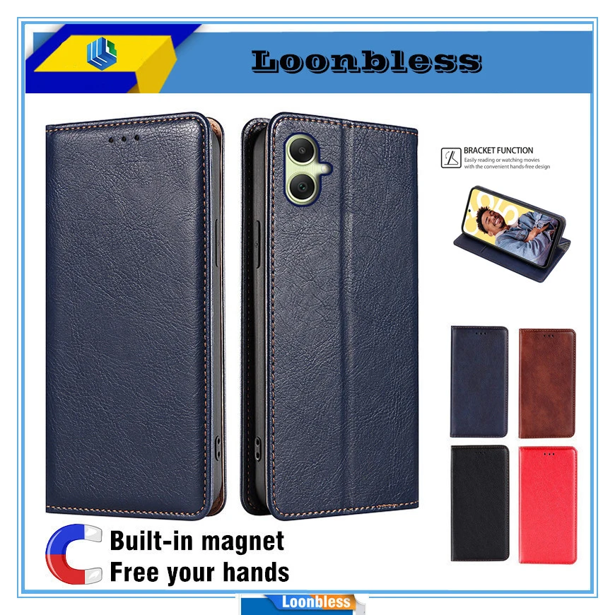 Stand Business Phone Holster For Samsung Galaxy A05 Case Etui Samsung A05 SM-A055F Case celular Book Cover Samsung A05s SM-A057F